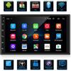 ANKEWAY Nuovo 7 Pollici RDS Android Autoradio 2 DIN con Bluetooth/WiFi/Navigazione GPS/Mirror-Link, 1080P HD Touch Screen Autoradio Bluetooth Car Stereo con Telecamera Posteriore+Microfono