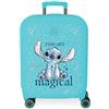 Disney Joumma Disney You Are Magical Valigia da Cabina Blu 40 x 55 x 20 cm Rigida 3,22 kg Chiusura TSA integrata ABS 3,22 kg 37L Bagaglio a mano