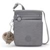 Kipling NEW ELDORADO Borsa a tracolla piccola, Inviting Grey (Grigio)