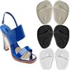 Misorita Cuscinetti per pianta del piede con fermi, inserti per tacco alto, cambio peso, cuscinetti per il metatarso, inserti per scarpe da donna