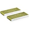 Mann Filter MANN-FILTER FP 26 013-2 Filtro aria cabina - FreciousPlus Filtro Antipolline Biofunzionale - (set da 2) per Autovetture + veicoli commeriali