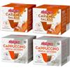 Generic Set 80 Capsule Ristora Compatibili con le Macchine ad uso domestico Nescafè®* Dolce Gusto®* 40 Caramello salato 40 Cappuccino senza lattosio