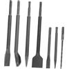 UKCOCO 1 Set Set Di Pick Elettrico a Scalpello Sostituzione Bit Di Cacciavite a Due Lati Punte Di Ricambio Drill Bits Slitter in Legno Punte Da Legno Per Fori Grey 40 in Acciaio Cromato