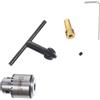 Homoyoyo 4 Pezzi/set 0 3-4 Mm Mini Mandrino Per Trapano Mandrino Conico E Chiave Per Mandrino Per Macchina Utensile Per Tornio