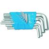 Greenstar 10484 - Set di chiavi a gomito maschio 1,3/1,5/2/2,5/3/4/5/6/8/10