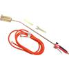 DEDRA 31B022 - Set di coperture per bruciatore a gas con ugello singolo, ugello ø 60 mm, tubo da 5 m