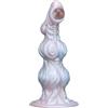 AMAZBEE Tentacolo Alieno Butt Plug con ventosa in silicone testurizzato anale Stretch Toy Mostro forma giocattolo del sesso per gli uomini donne adulti Analplug (Pink)
