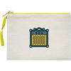 Bona Basics Bdcbyi-10022-s, Pochette da Donna, Beige