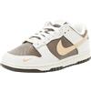 NIKE Dunk Low, Sneaker Donna, White Lt Smoke Grey, 42 EU