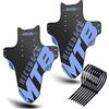 NICEDACK Parafanghi per Mountain Bike, 2 Pezzi, Mudguard Fit 20 - 29 Pollici MTB parafango Anteriore e Posteriore Compatibile con parafanghi per Bicicletta (Blu)