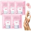Lixuitme Maschera per Mani, Confezione da 5 Pezzi, Hand Mask, Guanti Idratanti per la Sbiancamento Cura delle Mani, Per la Pelle Secca, Invecchiata e Screpolata