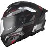 DOBLE XX MT Helmets Casco Modulare Atom 2 Bast D5 Opaco 22.06 con Occhiali Solari Casco Unisex Omologazione P/J (L 59/60)