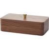 JISADER Scatola portagioie in Legno, Scatola portagioie di Grande capacità per Uomo e Donna, Organizer per Gioielli in Legno massello, Scatola portaoggetti