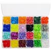 JZK Set 240x 24 colori 12mm T5 bottoncini bottoni automatici a pressione plastica pressa bottoni fissaggio a bottone colorati per abbigliamento neonati, portafogli, borse, bavaglini, con custodia