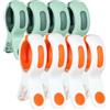 Gicare 8 Pezzi Mollette per Bucato Grandi, Mollette per Telo Mare, Antivento Mollette in Plastica, Morsetto Per Asciugamani Da Spiaggia Clip, Colori Mollette per Trapunta, Coperta, Lenzuola, Vestiti