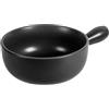 KUHN RIKON Caquelon Classic nero opaco, Ø 23 cm, capacità 2,6 litri, per 4-6 persone, in argilla di alta qualità