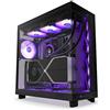 NZXT H6 Flow RGB Mid Tower Cristal Templado USB-C Negra