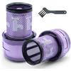 SEBYX Filtro compatibile con Dyson V12 Slim/Detect - Set 2 Pezzi HEPA Lavabili e Riutilizzabili ad Alta Efficienza
