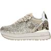 Liu Jo Jeans Sneaker Glitter/St. Rettile Maxi Wonder Liu Jo 01127 Sand, 41