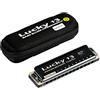 East top Lucky 13 Bass Plus Blues Armonica 13 Fori Arpa Diatonica Bocca Organo Strumenti Musicali Professionali PowerBender D chiave per Adulti