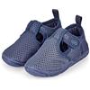 Sterntaler Ciabatte da Bagno Tinta Unita - Scarpe da Nuoto Unisex ad Asciugatura Rapida - Scarpe da Nuoto in Rete Traspirante con Chiusura in, Colore: Marrone Chiaro., 29/30 EU