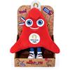 Doudou et Compagnie - Peluche Phryge 25 cm Mascotte Ufficiale Jo Paris 2024 - Peluche dei Giochi Olimpici e Paralimpici - in Scatola Display - Forma Berretto Frigio Rosso - 25 cm - JO2497