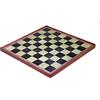 StonKraft - Scacchiera in pietra con base in legno, 30,5 x 30,5 cm