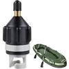 Vxiwscy Adattatore Per Pompa , Valvola D'Aria Per Gonfiaggio, Compatibile Con Paddle Board, Canoe Kayak, Realizzato in PVC E Lega, Adattatore Per Valvola D'aria, Adattatore Compressore, Adattatore Per Pompa