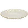 HOME DECO FACTORY, KA0407, Piatto da Presentazione Elegante e Versatile, Ideale per Tutte Le Occasioni, Diametro 32 cm, Colore Beige Perfetto per valorizzare i Tuoi Piatti