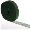 Deko AS GmbH Iuta Nastro Verde Scuro - 50 mm di Larghezza su 40 m Rotolo - 29 6725