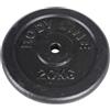 Bodyline Disco in ghisa 20 kg per allenamento con bilanciere, manubrio e sollevamento pesi - diametro 25 mm - per palestra, fitness, allenamento a casa