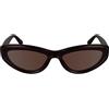 CALVIN KLEIN JEANS CKJ24624S Occhiali, Aubergine, Taglia Unica Donna