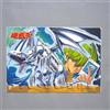 Yu-Gi-Oh Seto Kaiba Blue-Eyes White Dragon Plastic Board giapponese mai apert...