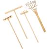 Mabor Mini Zen Garden Rake Tools Accessori Piccolo per Giardinaggio Bamboo Mini Sand Rastrelli