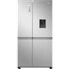 Hisense Frigorifero Americano Side by Side Capacità 649 Litri Classe energetica E Raffreddamento No Frost colore Acciaio Inox - MS91668DIE
