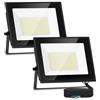 Aigostar Faretto LED da Esterno 50W 4300LM, Faretti LED Esterno Impermeabile IP65, 6500K Bianca Fredda, per Giardino, Cortile, Garage, Pareti