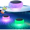 GEYUEYA Home Illuminazione solare per piscina, RGB + bianco freddo, luce a LED per piscina, illuminazione galleggiante per laghetti, RGBW dimmerabile, IP68, impermeabile, a LED per piscina, idromassaggio, laghetto