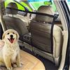 JNNJ Barriera per Auto Barriera Animali Domestici Rete per Sedile Posteriore, Barriera-Rete Auto Animali Domestici, Rete Divisoria per Cani Rete Sedili Posteriori con Regolazione della Corda E Gancio