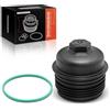 Frankberg Alloggiamento del filtro dell'olio Diesel Compatibile con T.o.u.a.r.e.g 7P5 7P6 3.0L A6 Avant 4F5 3.0L Q5 8RB 3.0L A6 Avant 4G5 4GD 3.0L A4 Allroad 8KH 3.0L Replace# 057115433A