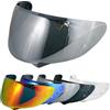 VCOROS Visiera Casco Moto per C10,Visiera del casco Lente Antigraffio Flip up Lente del Parabrezza,Protezione per Il Vento del Motociclo,Casco Parabrezza Moto Visiera a Lente Integrale (Argento cromato)