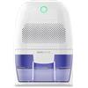 MONHOUSE Deumidificatore Da 600ml Assorbiumidita Portatile, Compatto E Silenzioso - Mini Deumidificatore D'aria per Casa, Camera Da Letto, Auto, Ufficio, Garage, Roulotte E Cantina - Rimuove Muffa
