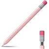 FINTIE Custodia in Silicone Compatibile con Apple Pencil (USB-C), Leggero Protettivo Cover Case Antiscivolo Pencil Holder, Supporta Attacca Magnetico, Rosa