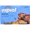 Nipiol Omogeneizzato Manzo - 2x120 g, 12 Confezioni