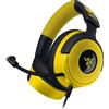 Razer Kraken V4 X Pokémon Edition - Cuffia da gioco USB cablata per PC - Driver TriForce da 40 mm - microfono cardioide retrattile - suono surround - Chroma RGB - per PC e console | Pokémon Kanto