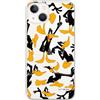 Ert Group custodia per cellulare per Iphone 13 MINI originale e con licenza ufficiale Looney Tunes, modello Duffy 002 adattato in modo ottimale alla forma dello smartphone, parzialmente trasparente