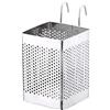 TOPBATHY Porta Posate Scolaposate da Appendere in Acciaio Inox per forchette cucchiai Portautensili da Cucina
