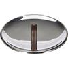 Alessi edo | PU200/20 - Coperchio in Acciaio Inox, Pomolo in Acciaio Inox con Rivestimento in PVD, Marrone