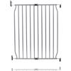Safetots Cancelletto per Bambini Eco con Fissaggio a Vite, Grigio, 70cm - 80cm, Cancelletto di Sicurezza per Bambini e Neonati, Barriera di Sicurezza con Fissaggio a Vite