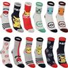 Pokémon Calzini Bambino Cotone - Set di 12 paia - Calze Ragazzo Morbidi e Confortevoli, Taglie 35/37