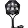 STIGA Racchetta da Padel Cybershape 18K Hard - Racchetta per Uomo o Donna in Fibra di Carbonio 100% - Massima Potenza, Controllo e Sensibilità